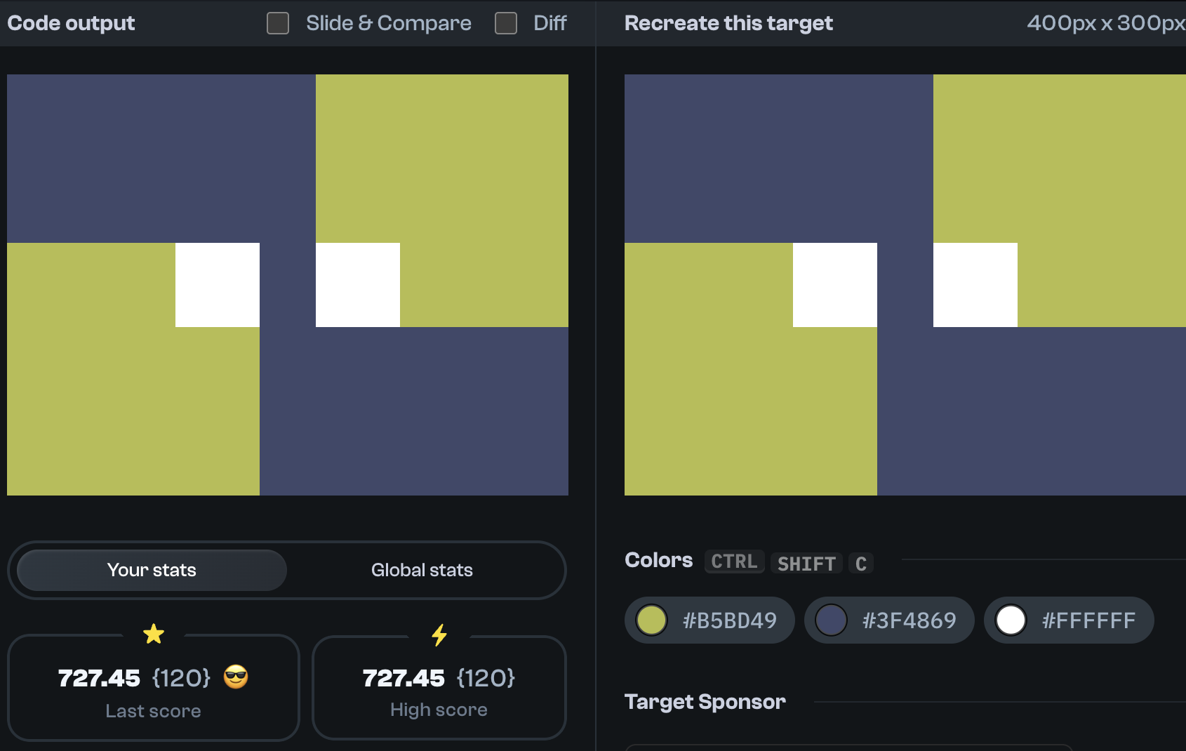Target 86 comparison