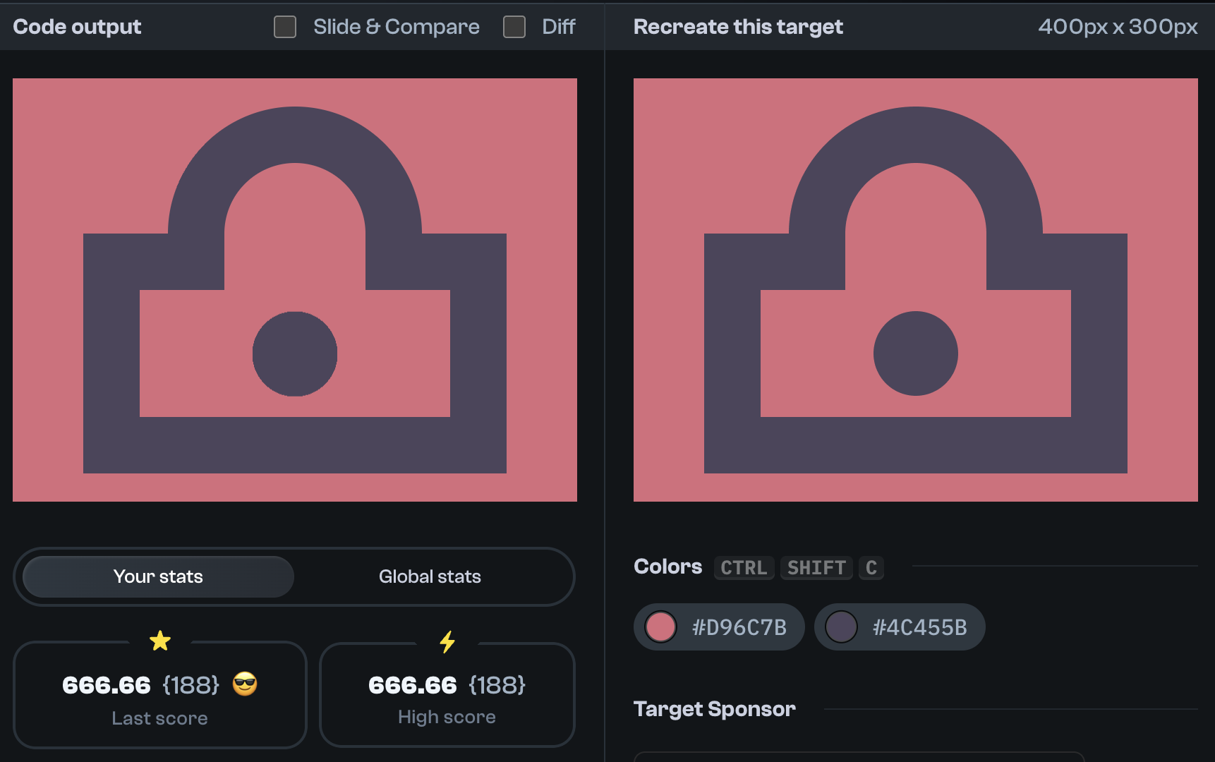 Target 90 comparison