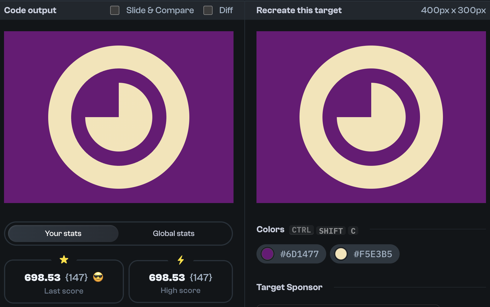 Target 97 comparison