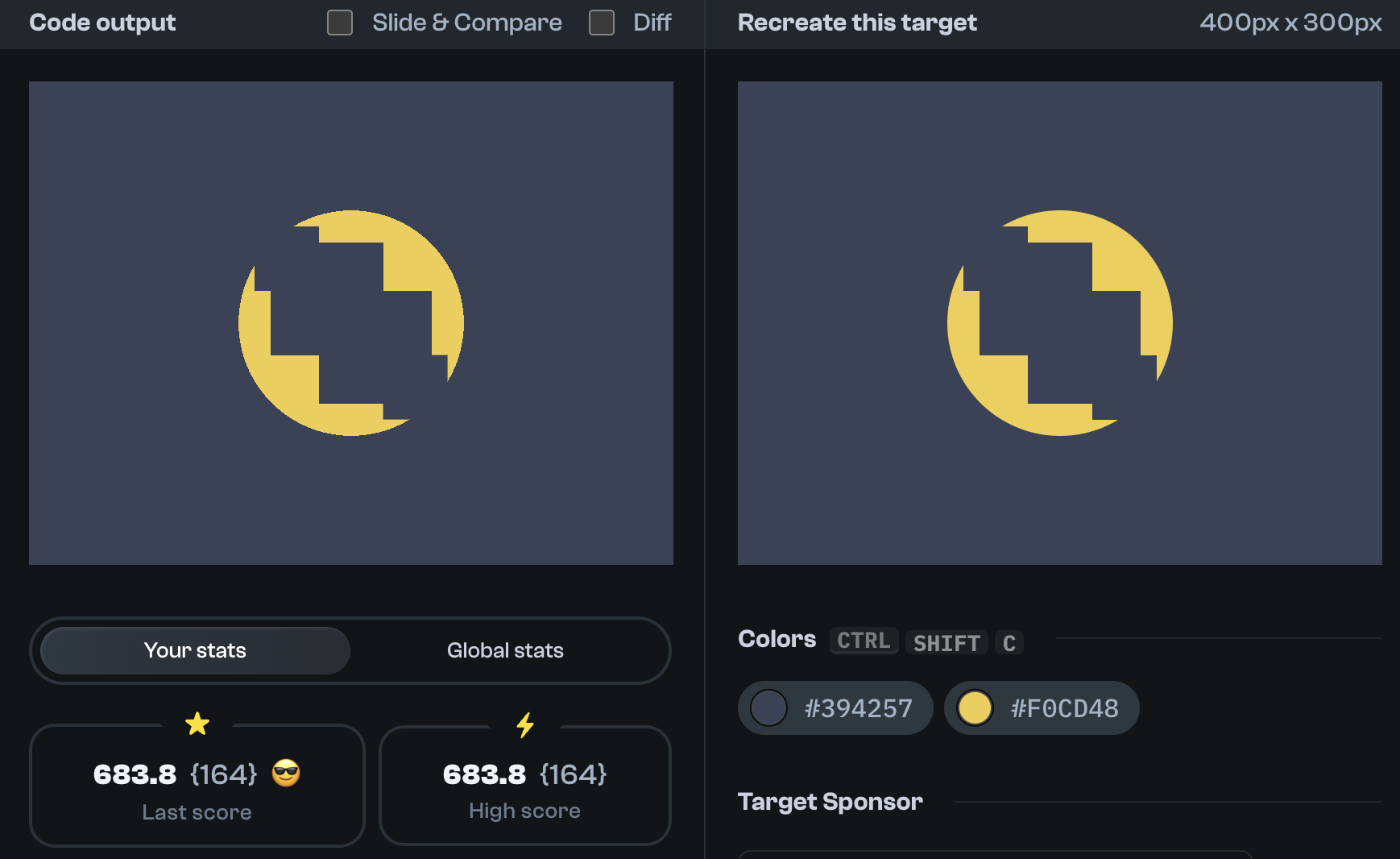 Target 100 comparison