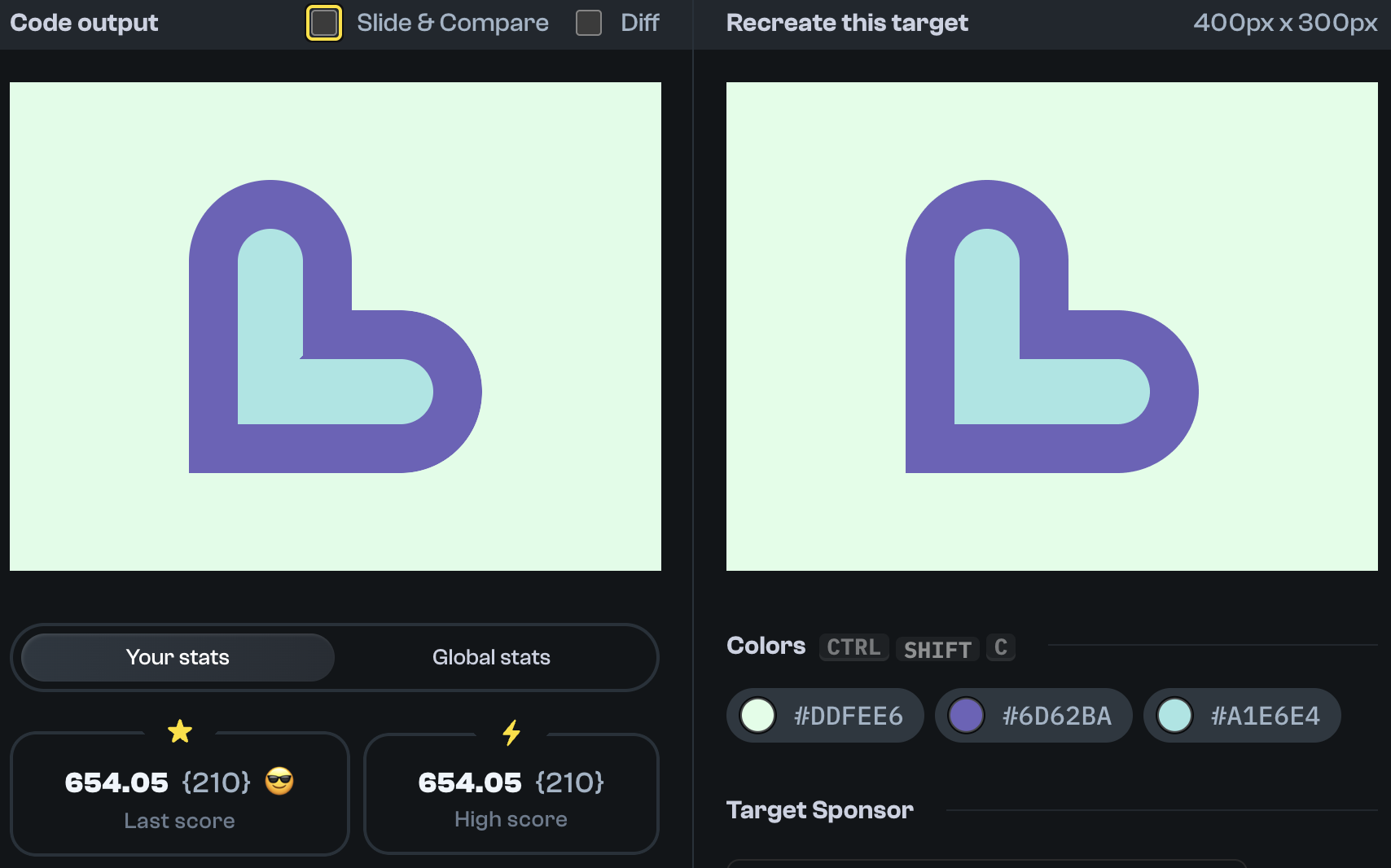 Target 101 comparison