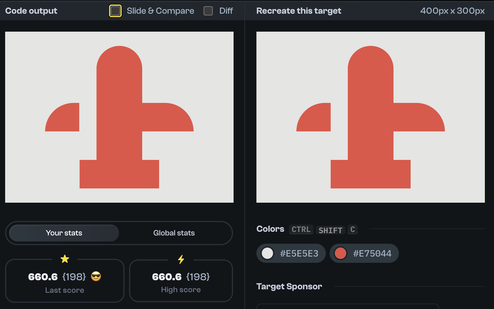Target 108 comparison