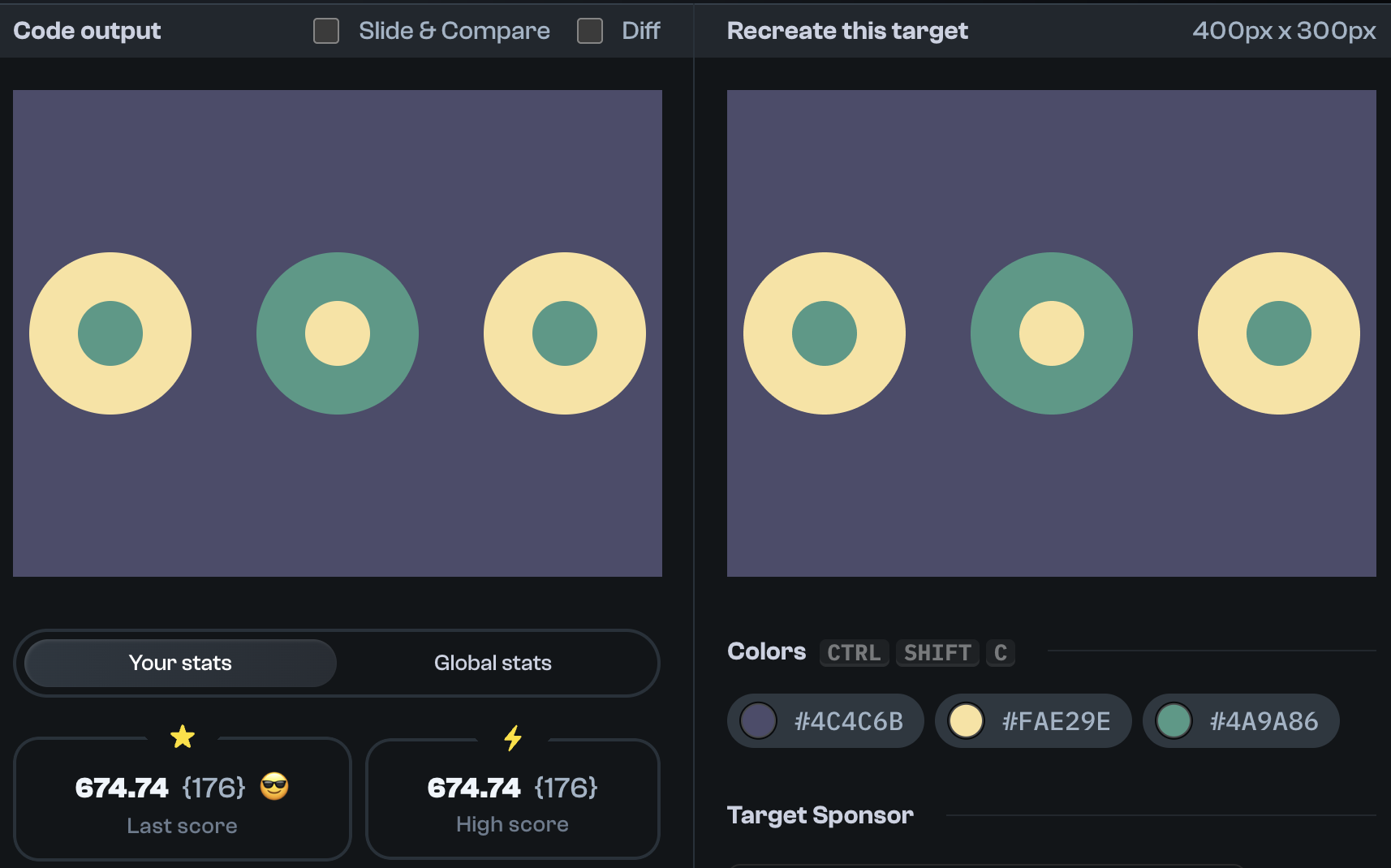 Target 113 comparison