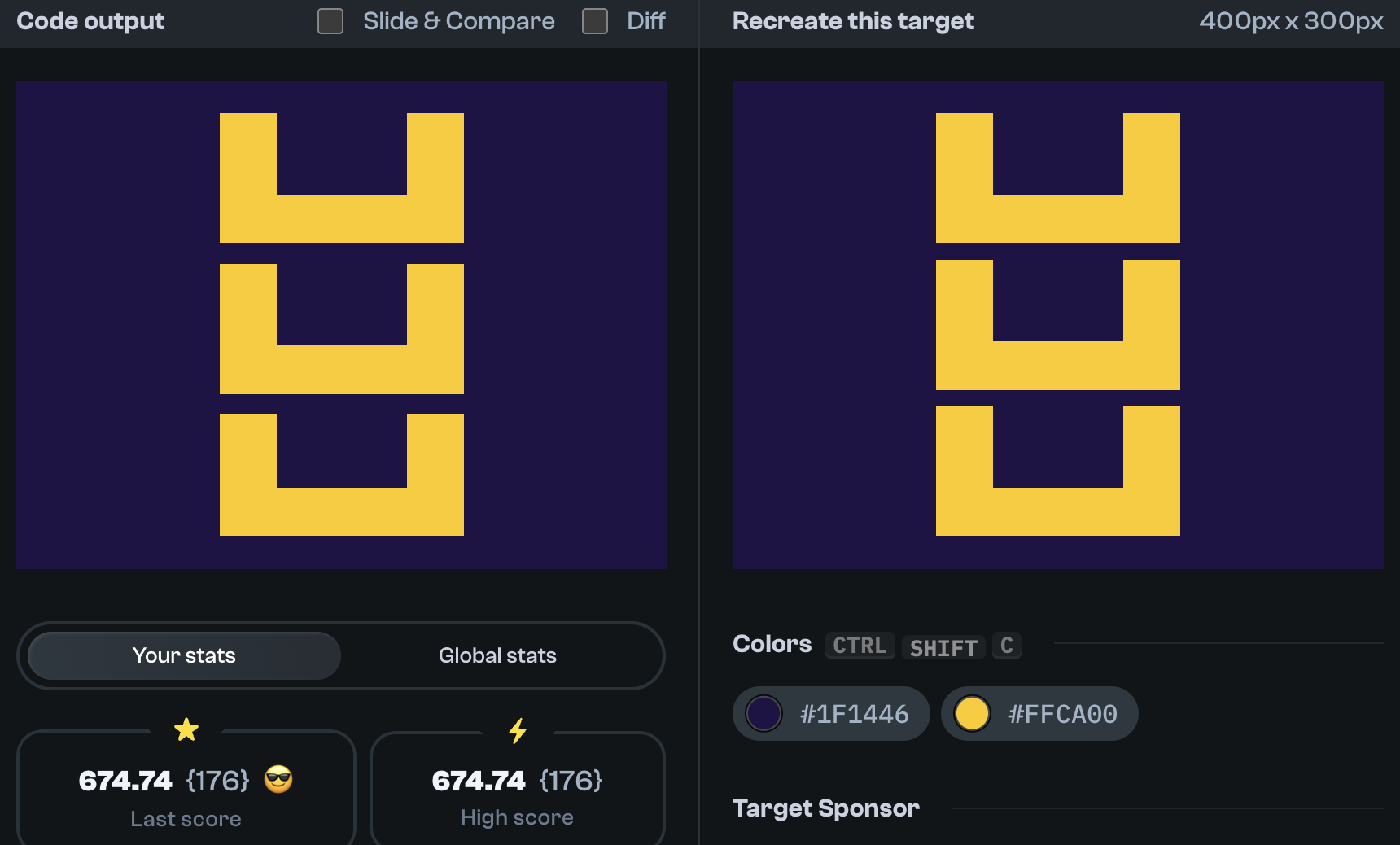 Target 135 comparison