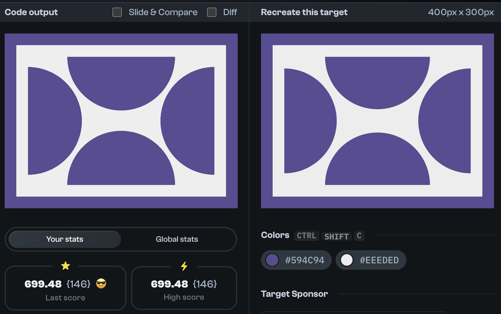 Target 137 comparison