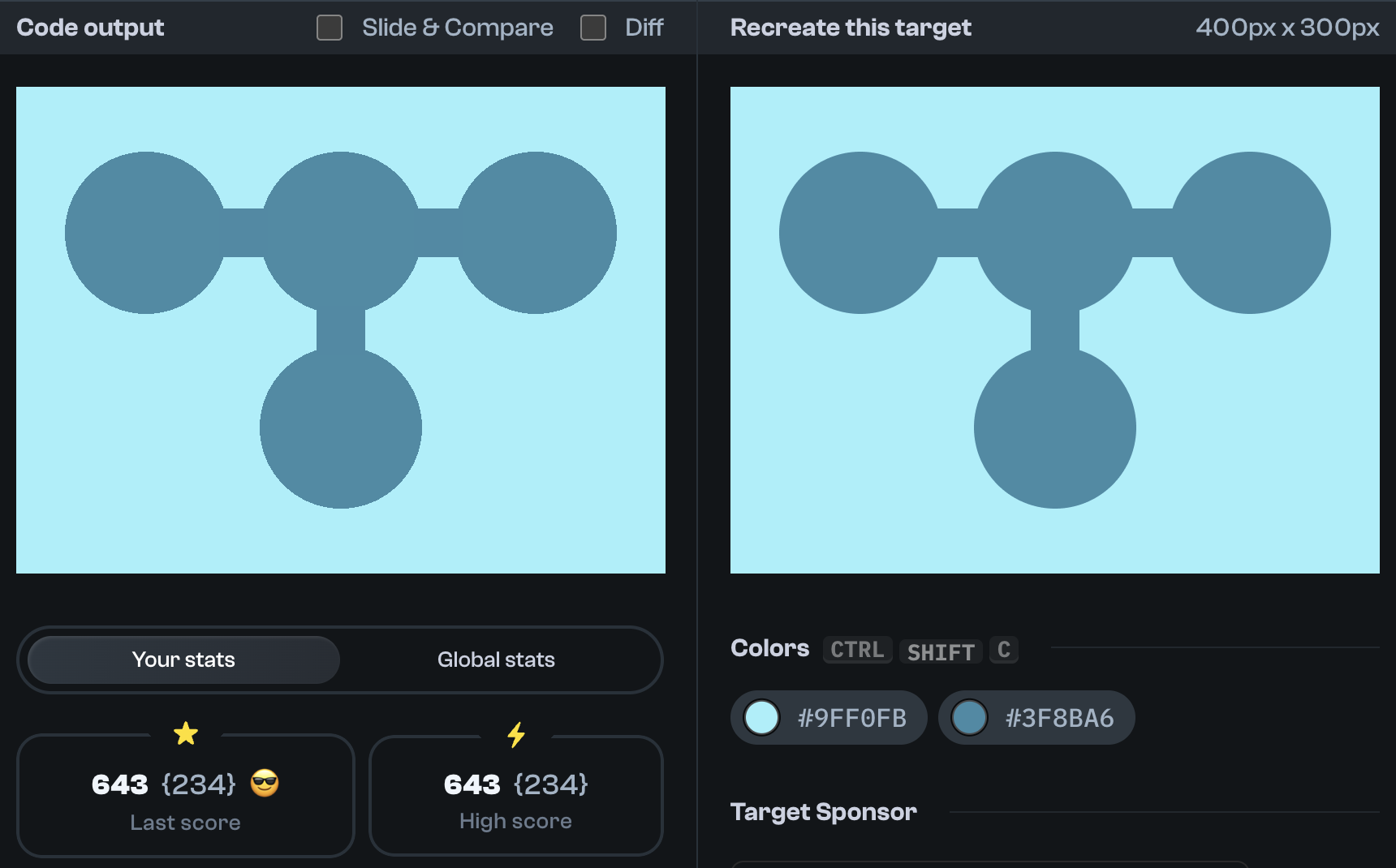 Target 138 comparison