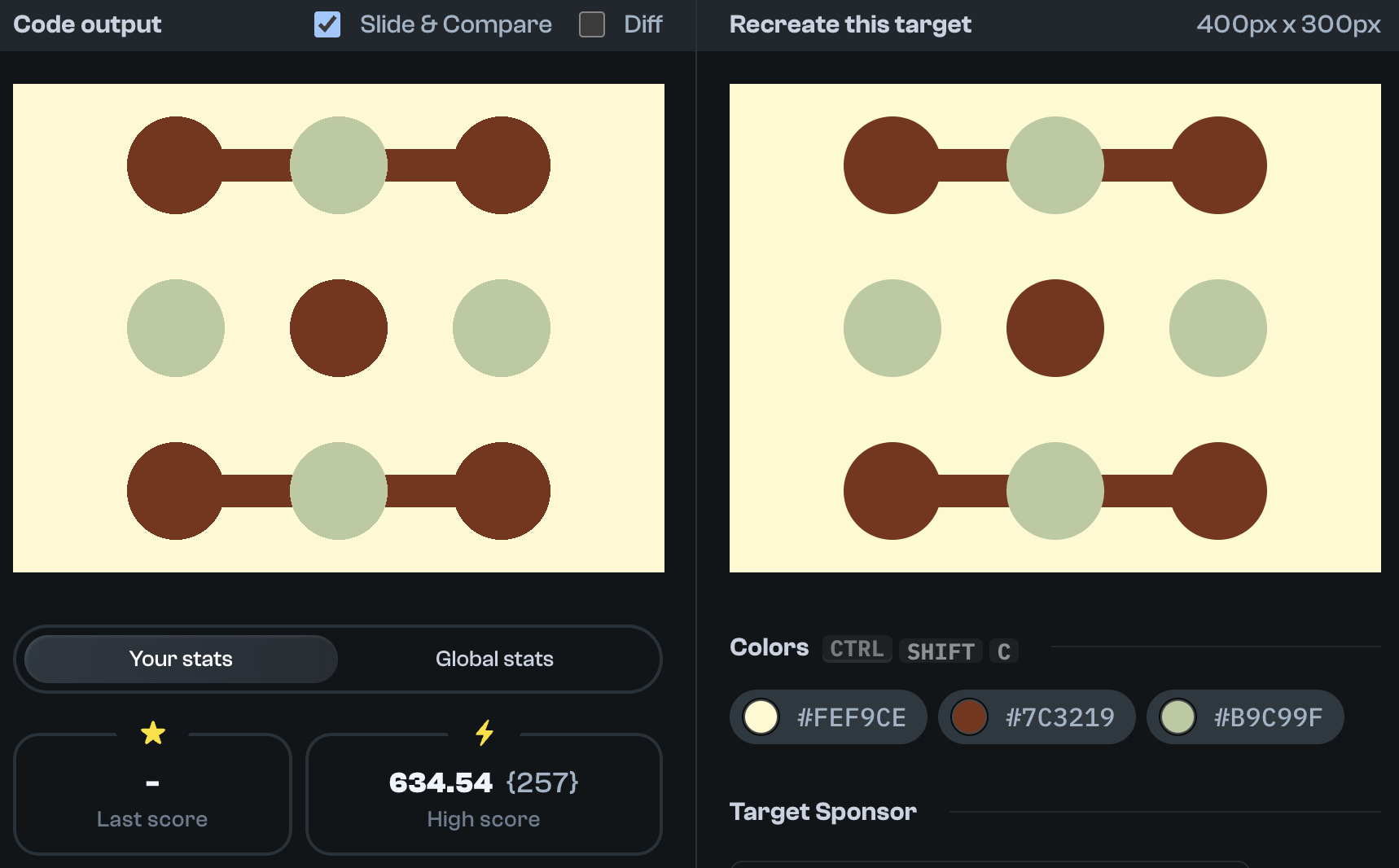 Target 147 comparison