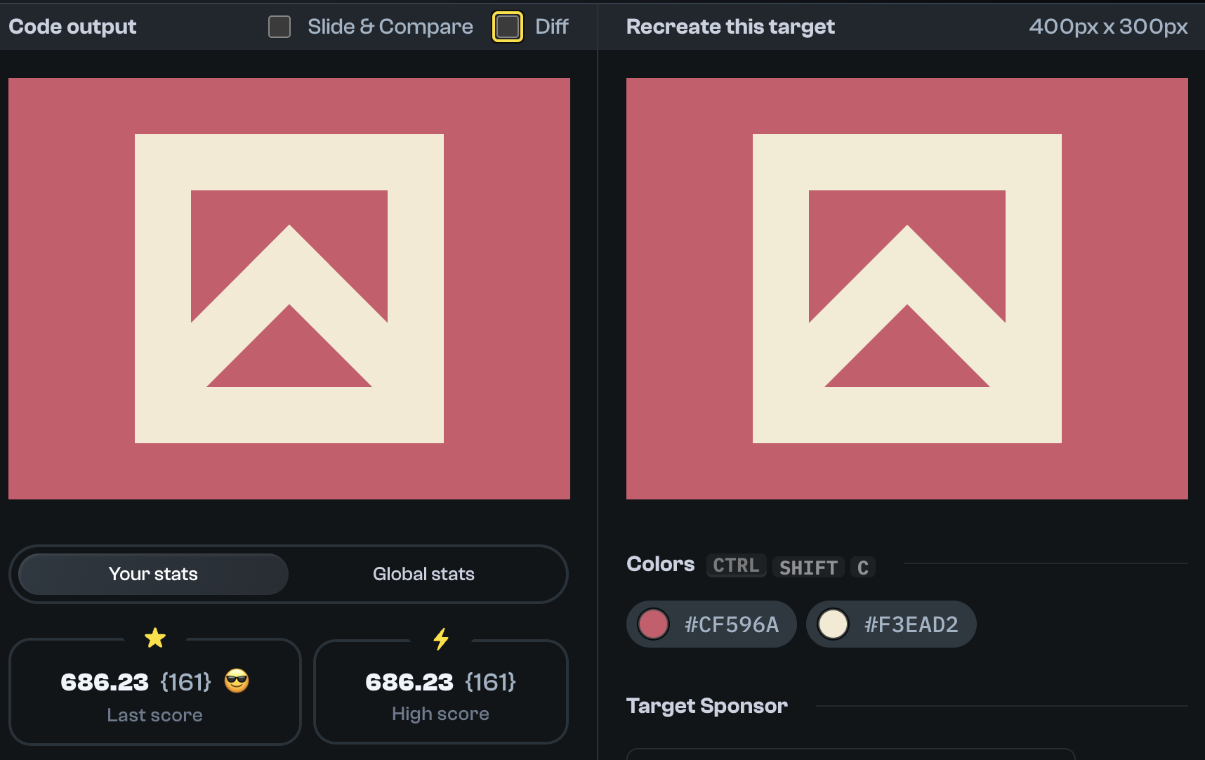Target 149 comparison