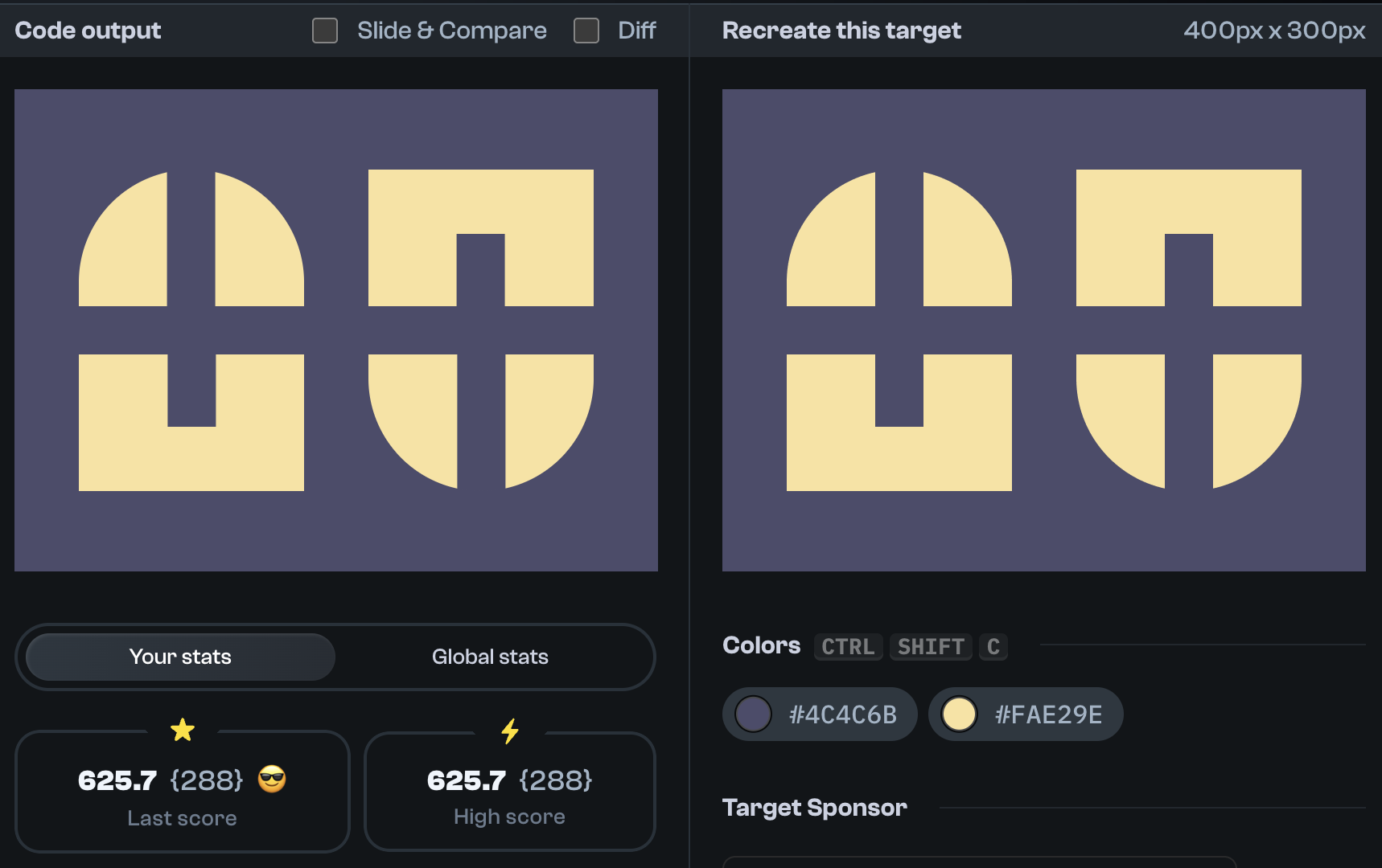 Target 161 comparison
