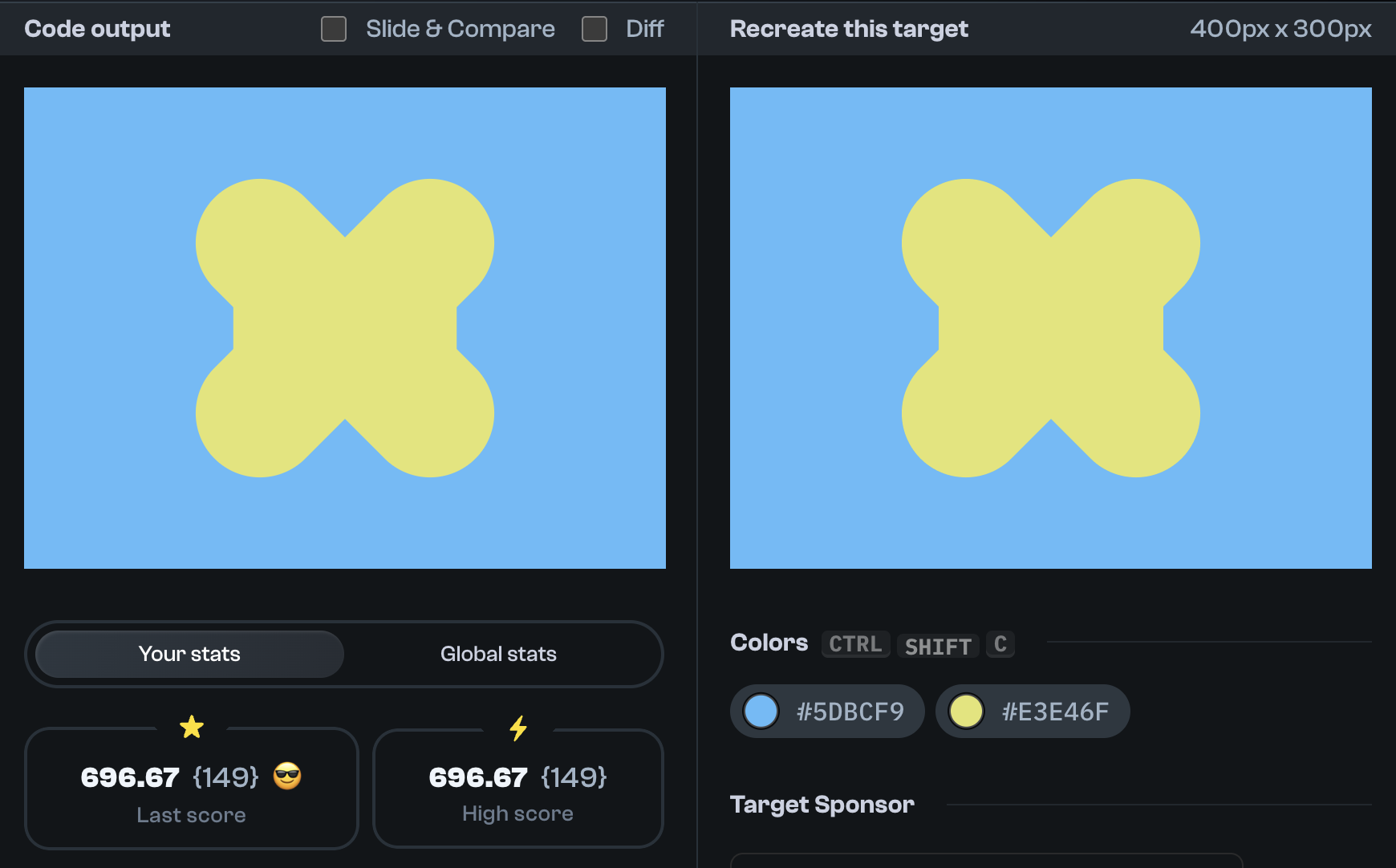 Target 178 comparison