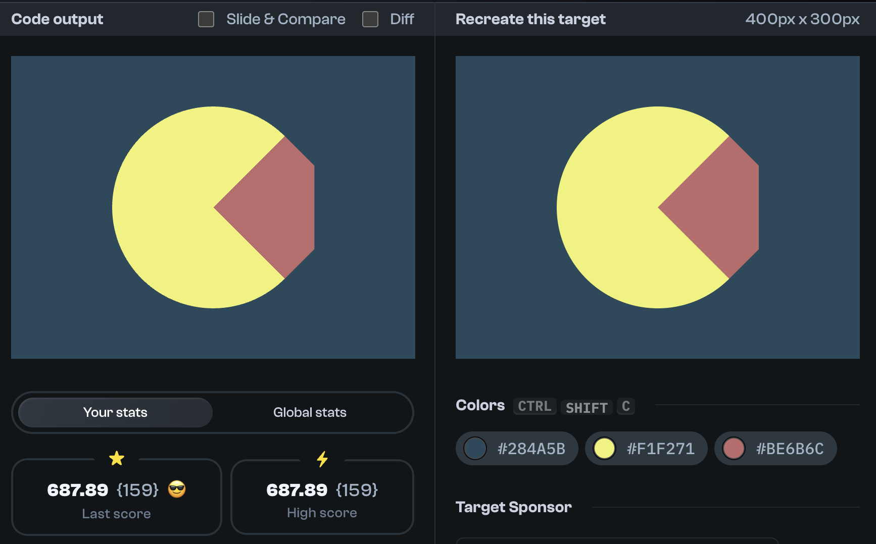 Target 179 comparison