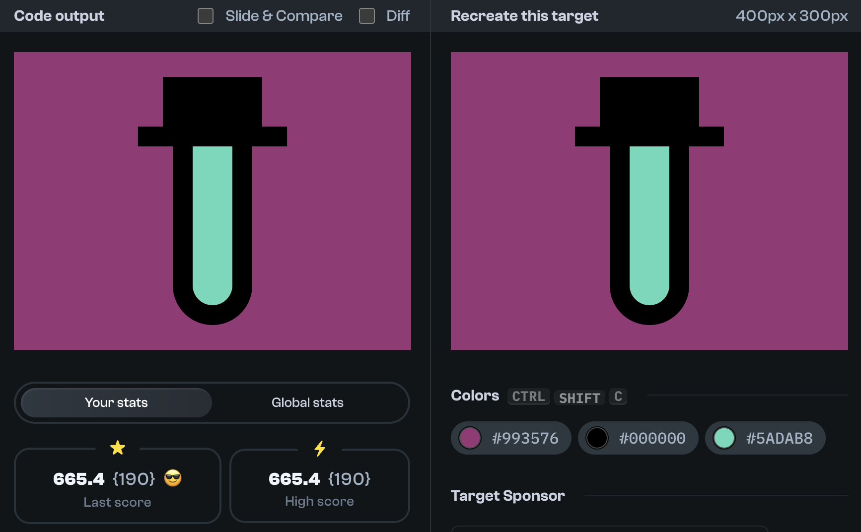 Target 188 comparison