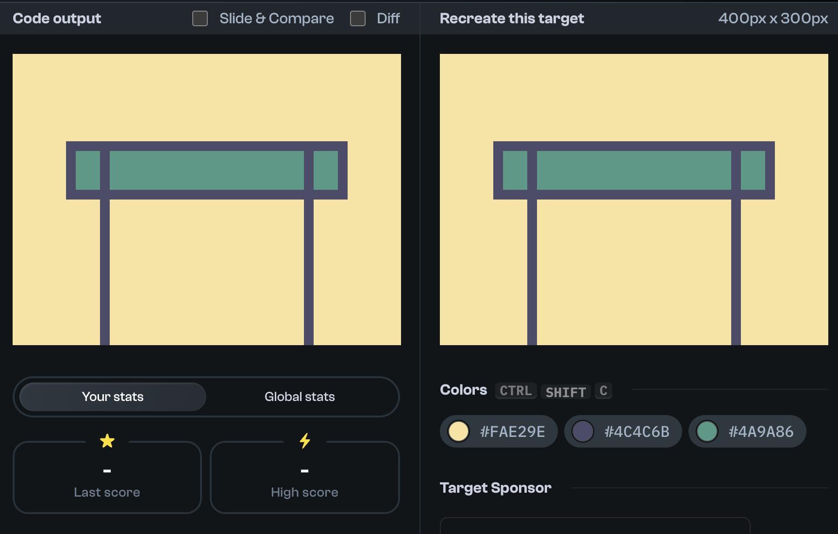 Target 189 comparison