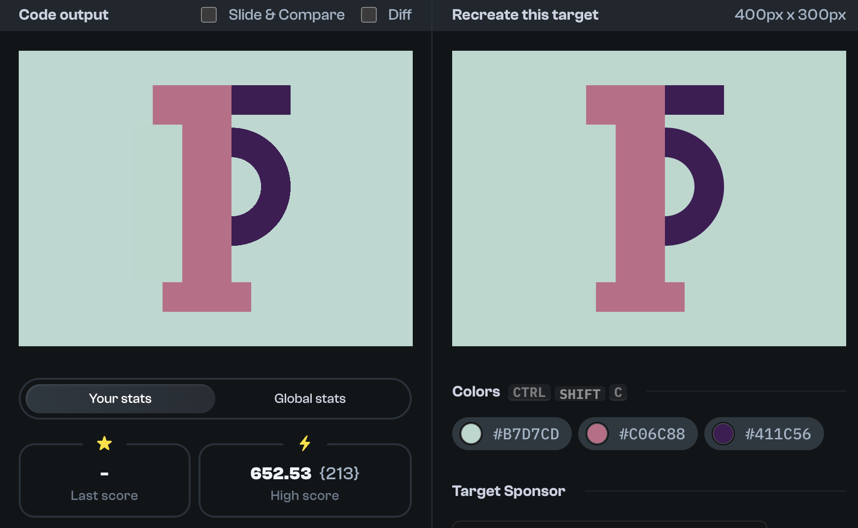 Target 193 comparison