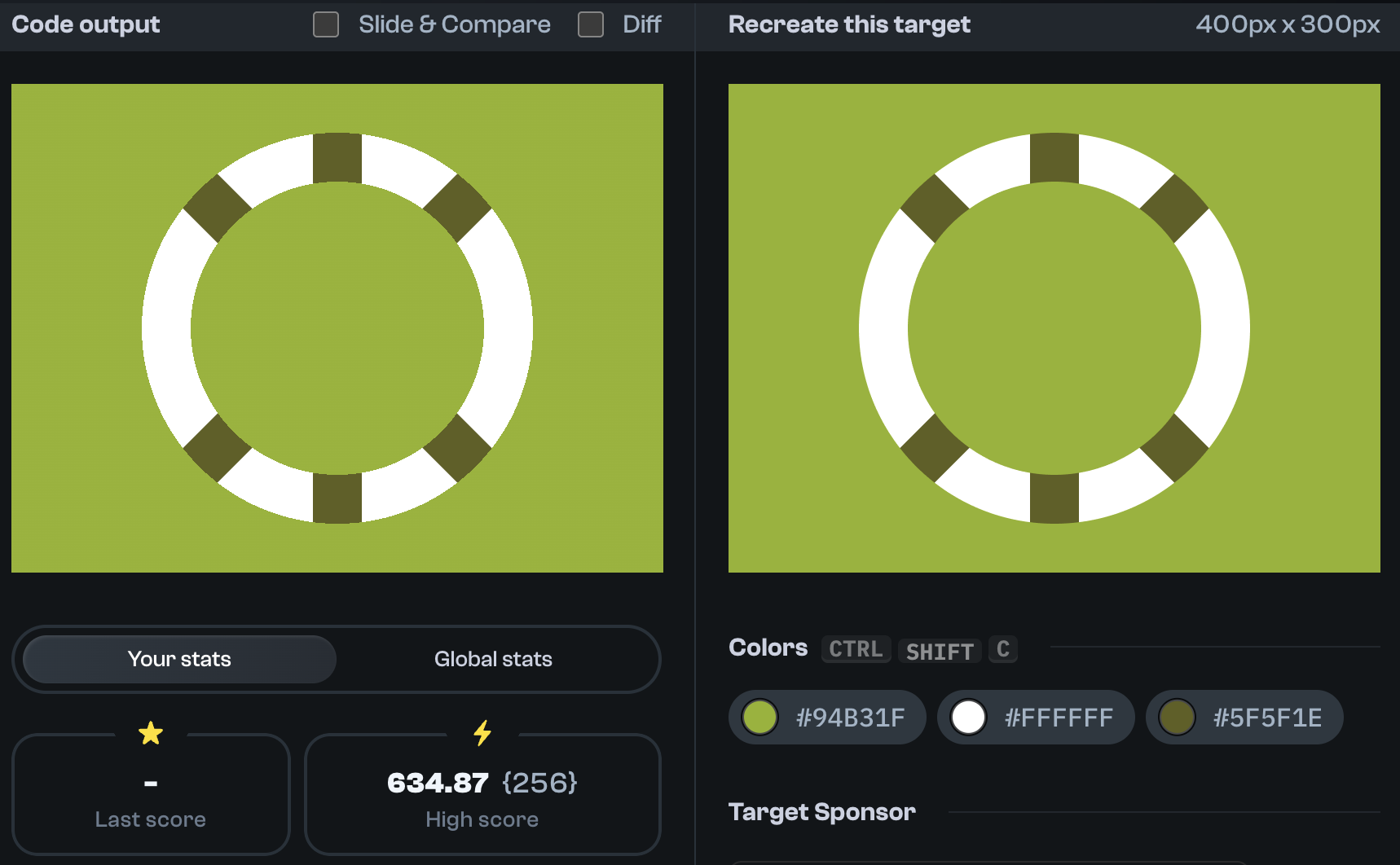 Target 206 comparison