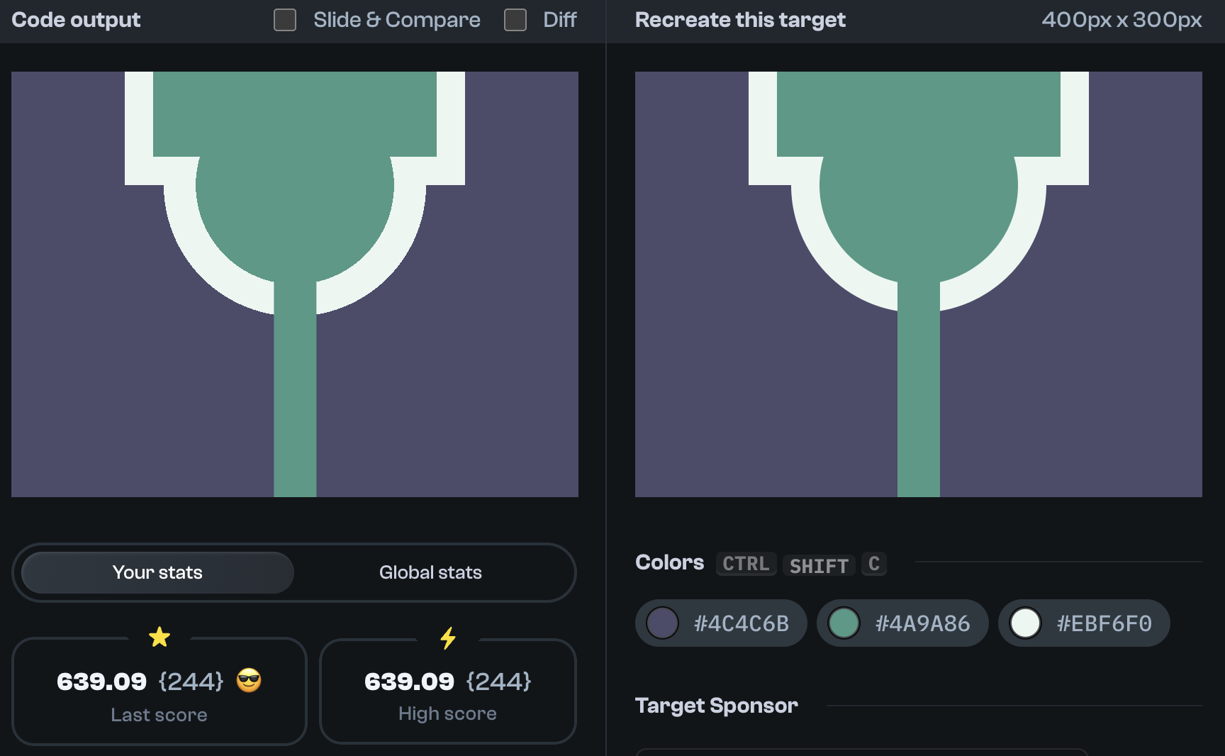 Target 209 comparison