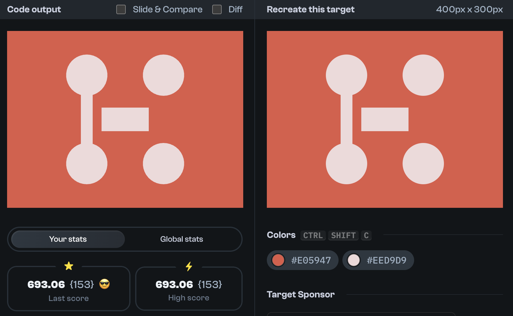 Target 214 comparison