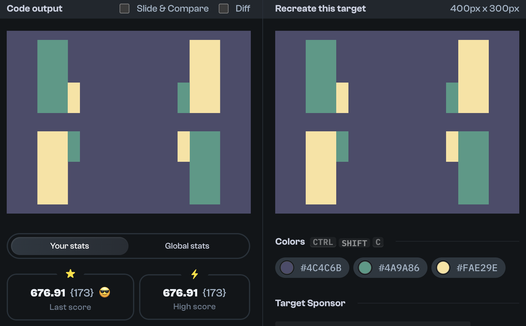 Target 225 comparison