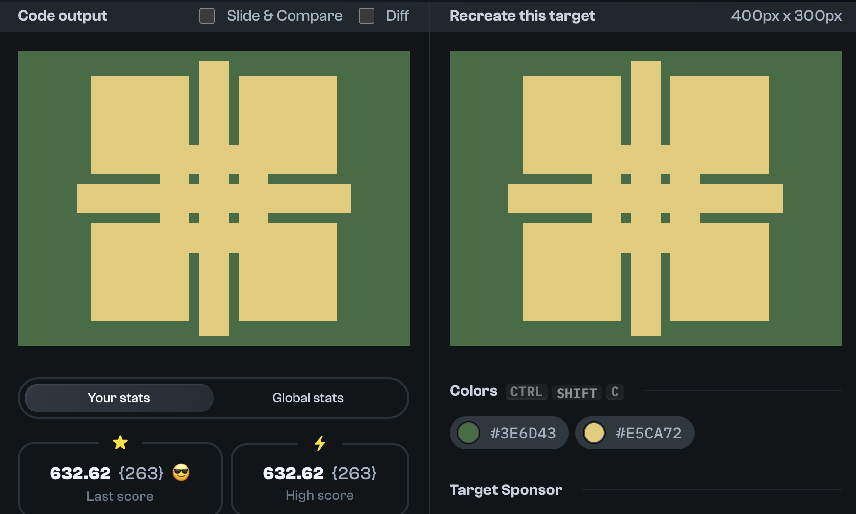 Target 237 comparison