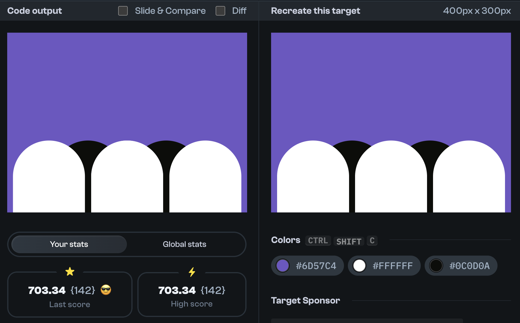 Target 241 comparison