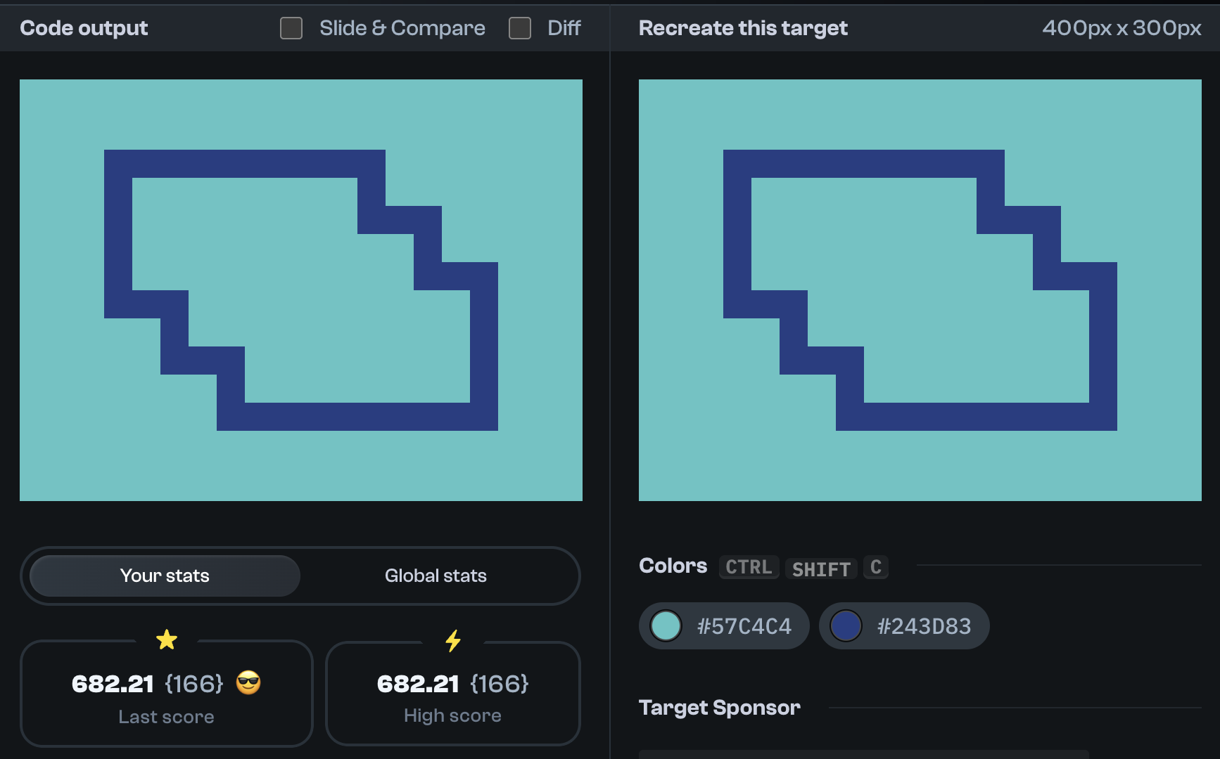 Target 242 comparison