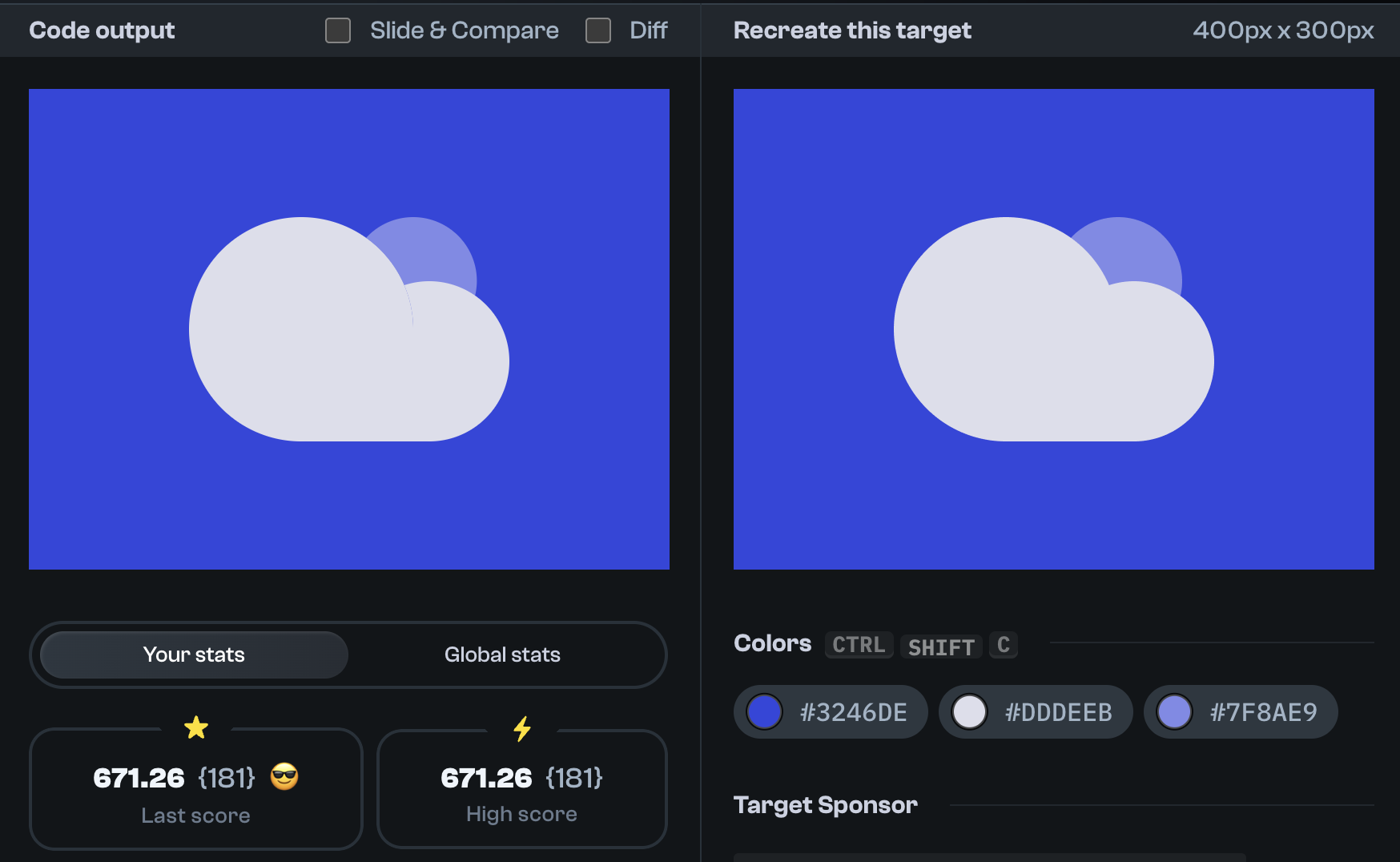Target 246 comparison
