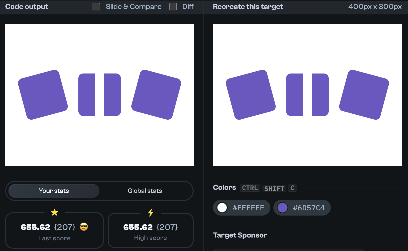Target 249 comparison