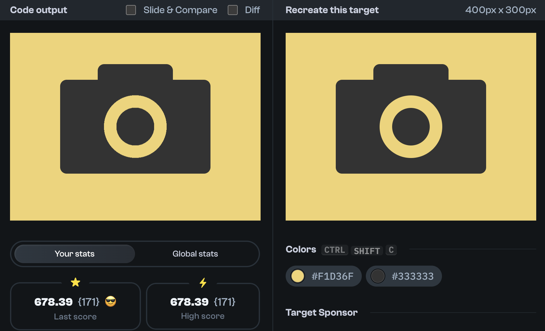 Target 251 comparison
