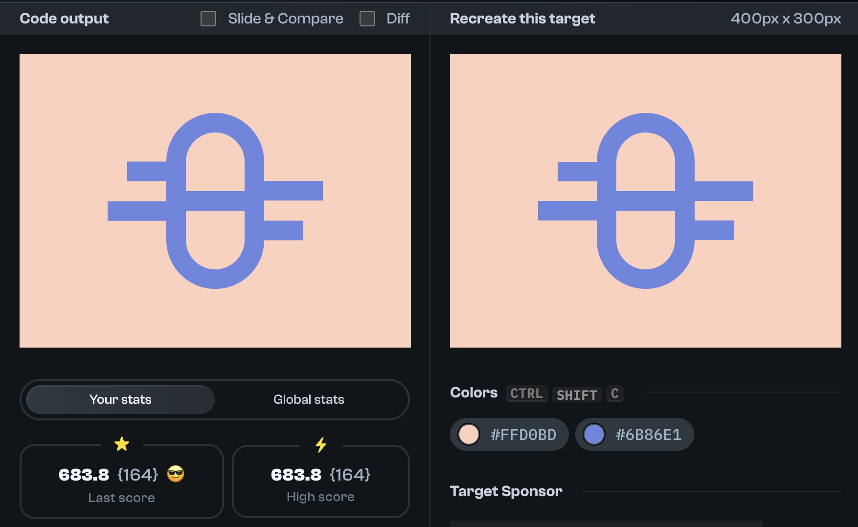 Target 254 comparison
