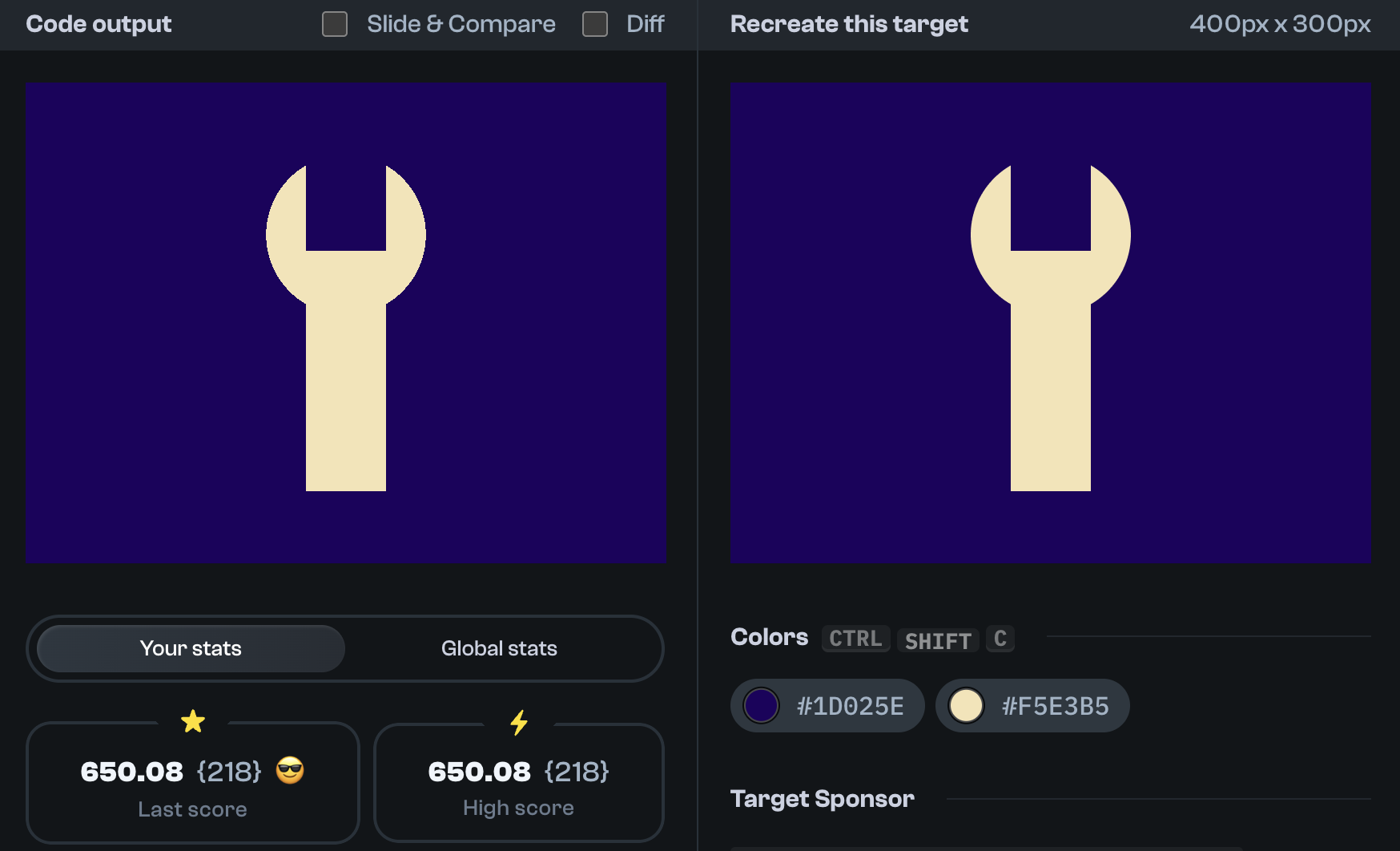 Target 255 comparison