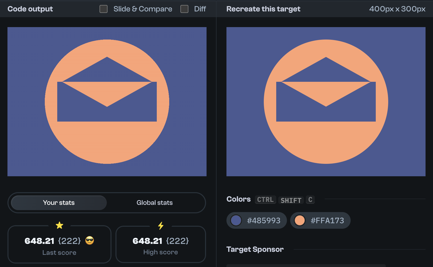 Target 262 comparison