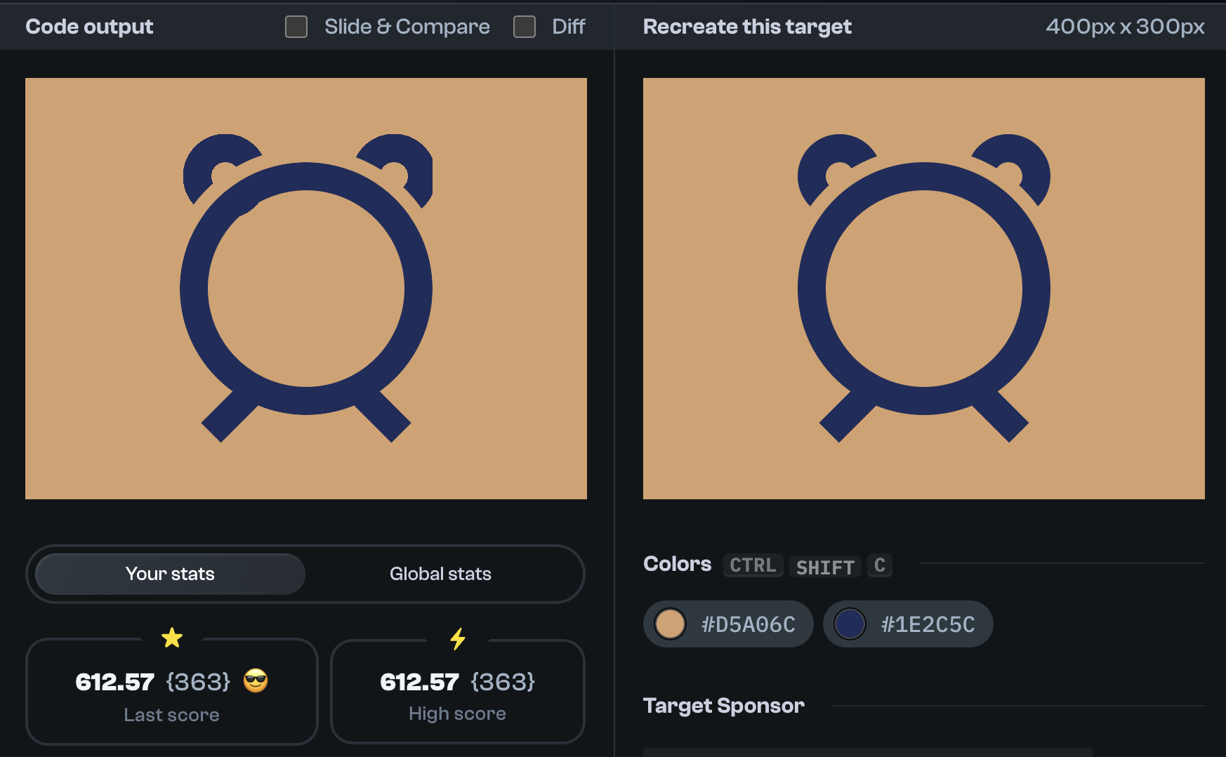 Target 270 comparison