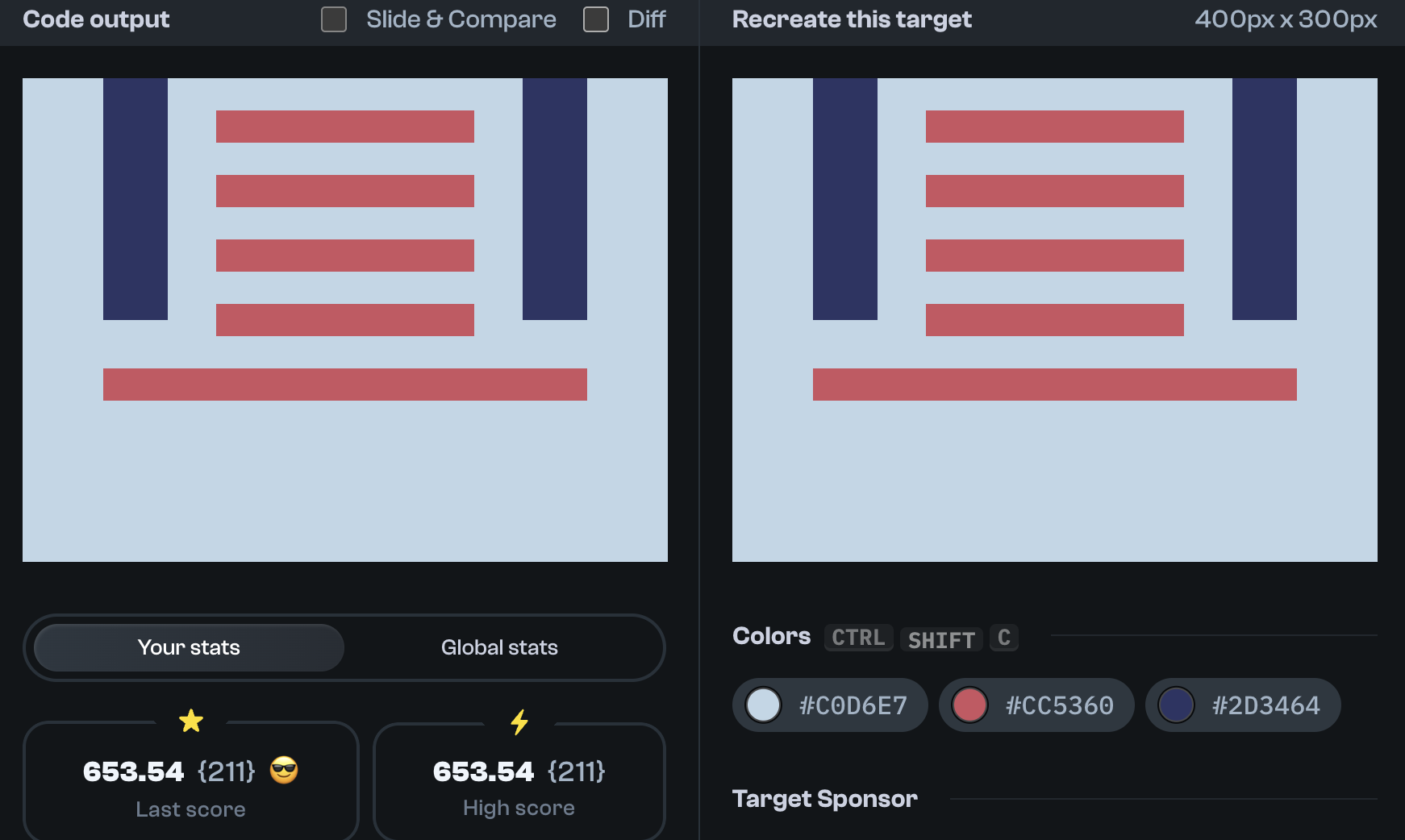 Target 272 comparison