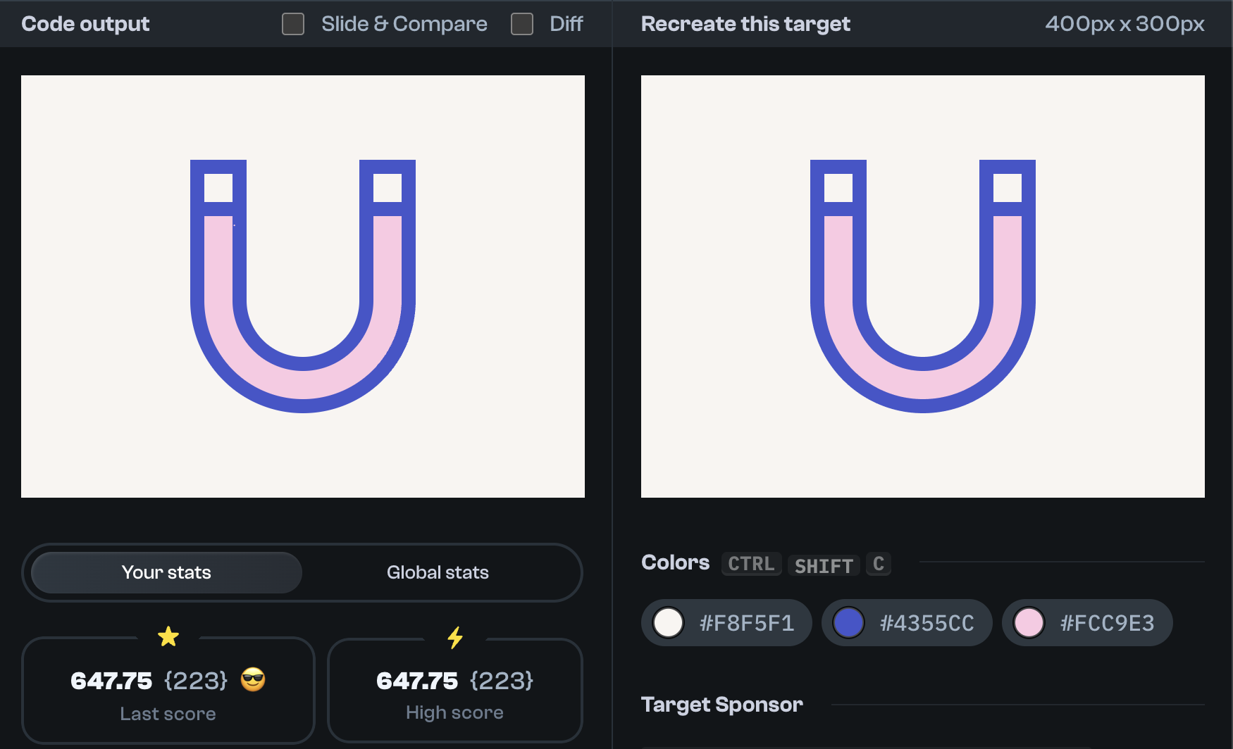 Target 273 comparison