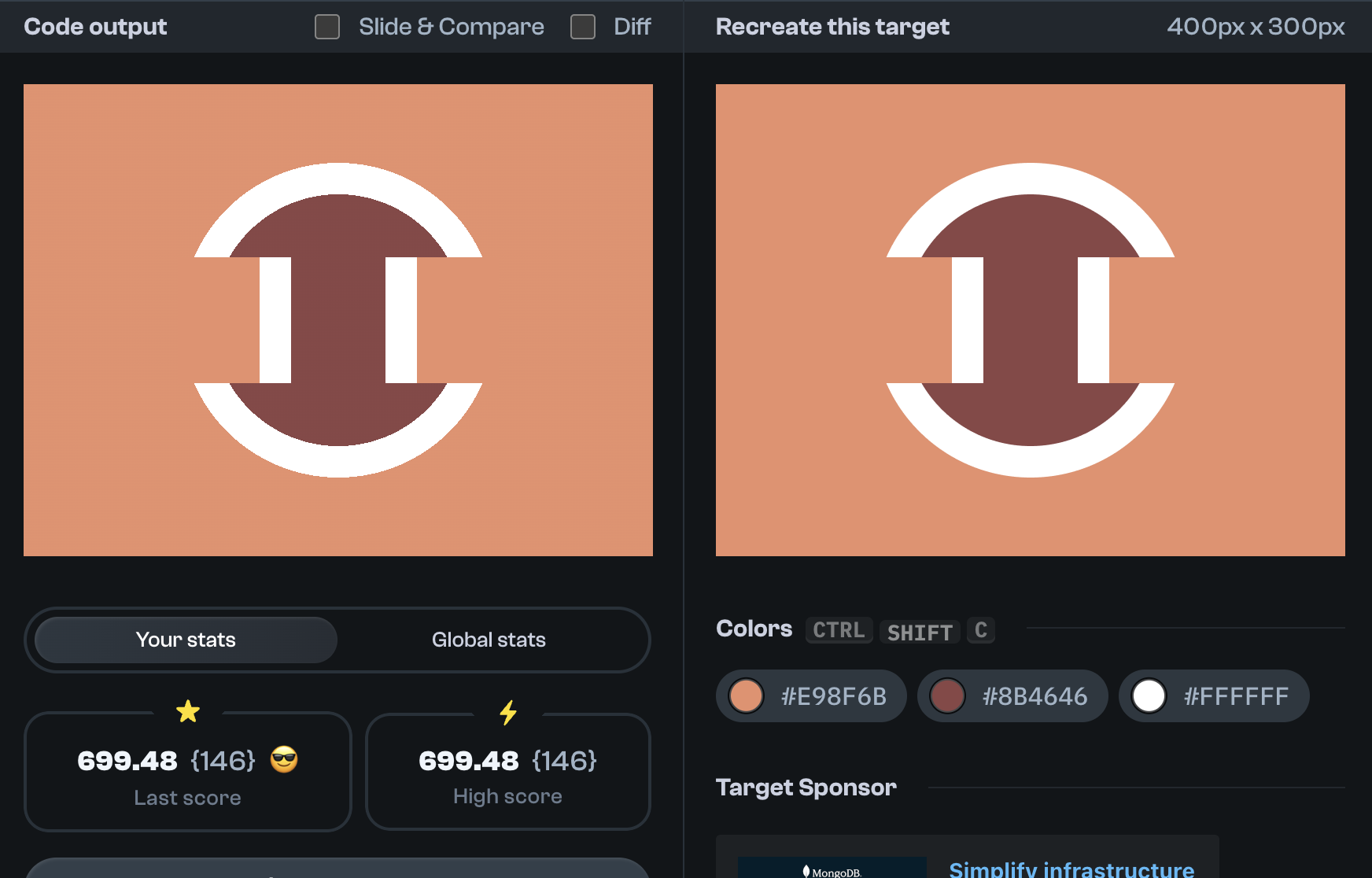 Target 279 comparison