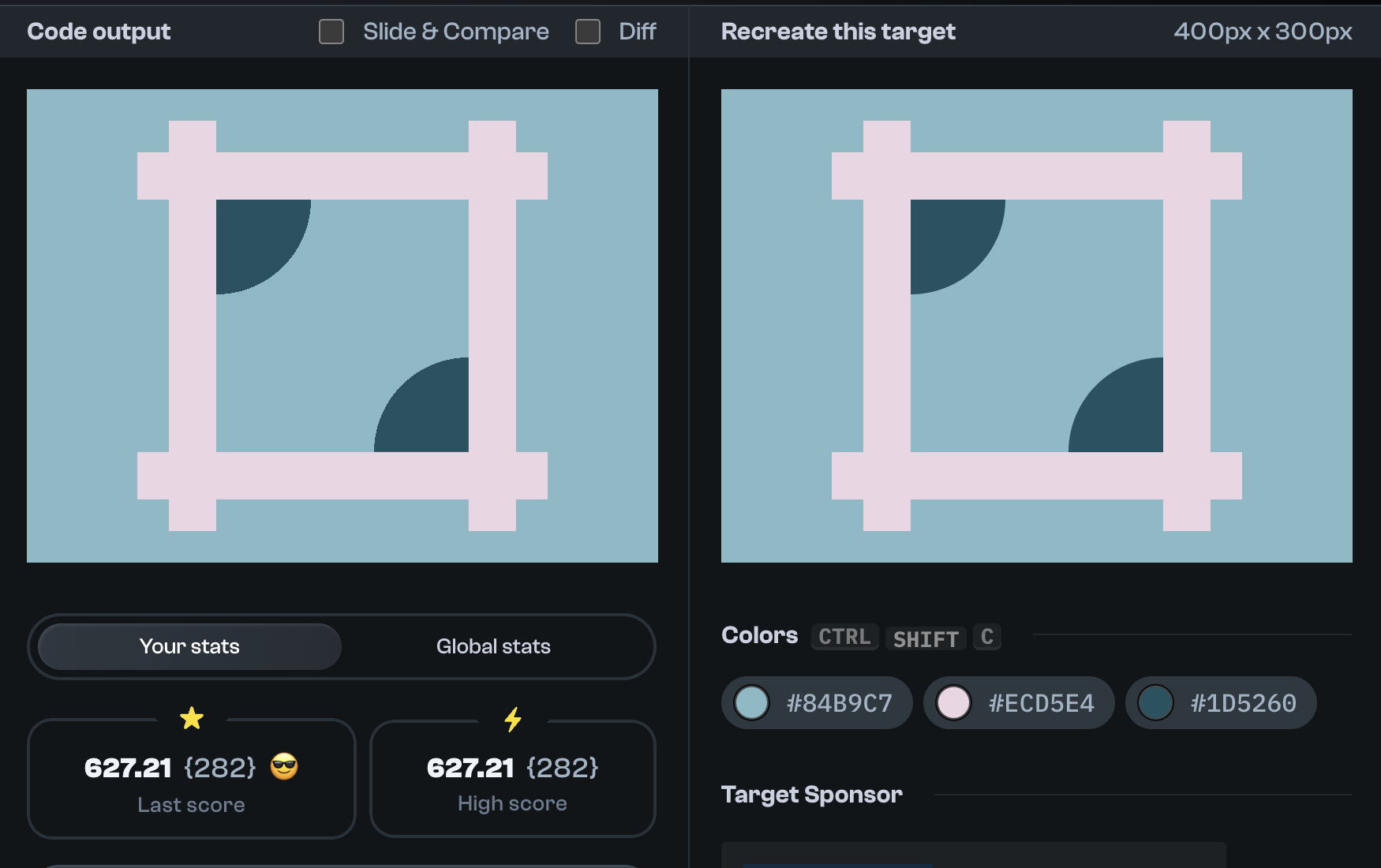 Target 285 comparison